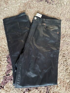 Tuckernuck Emerson Fry Black Coated Jeans